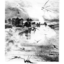 Estampe Delteil Loÿs