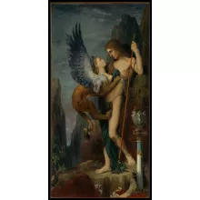 Moreau_Oedipe et la sphinge